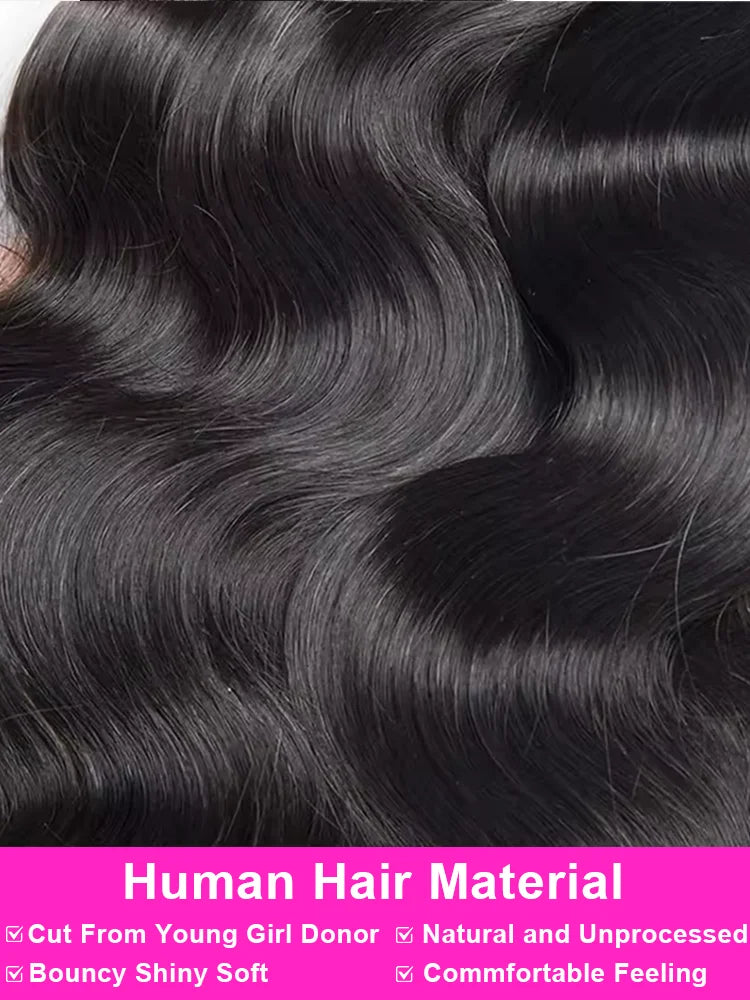 Human Hair Bundles Body Wave100% Unprocessed Brazilian Virgin Hair