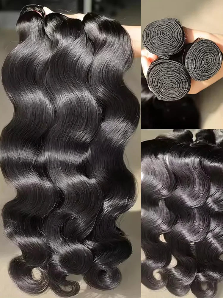 Human Hair Bundles Body Wave100% Unprocessed Brazilian Virgin Hair